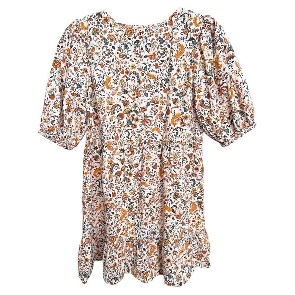 Old Navy Puff-Sleeve Tiered Floral-Print Swing
Dress for Girls size Large - Picture 6 of 6